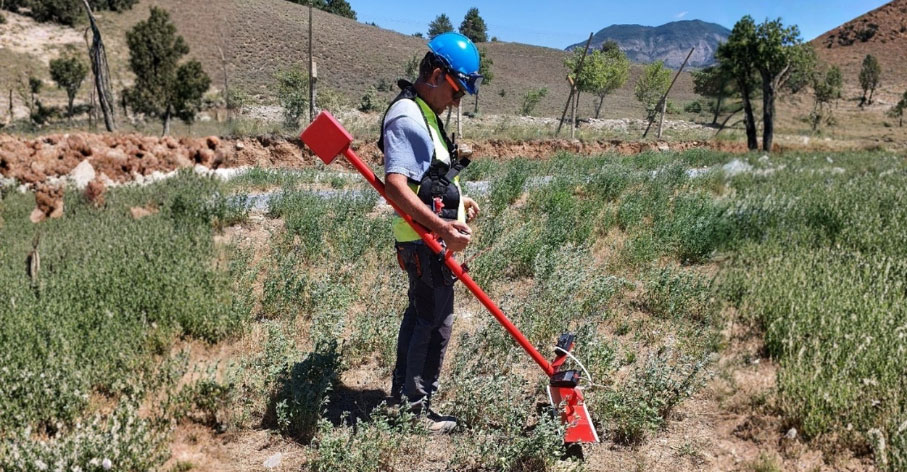 Mesure de l'émission de méthane