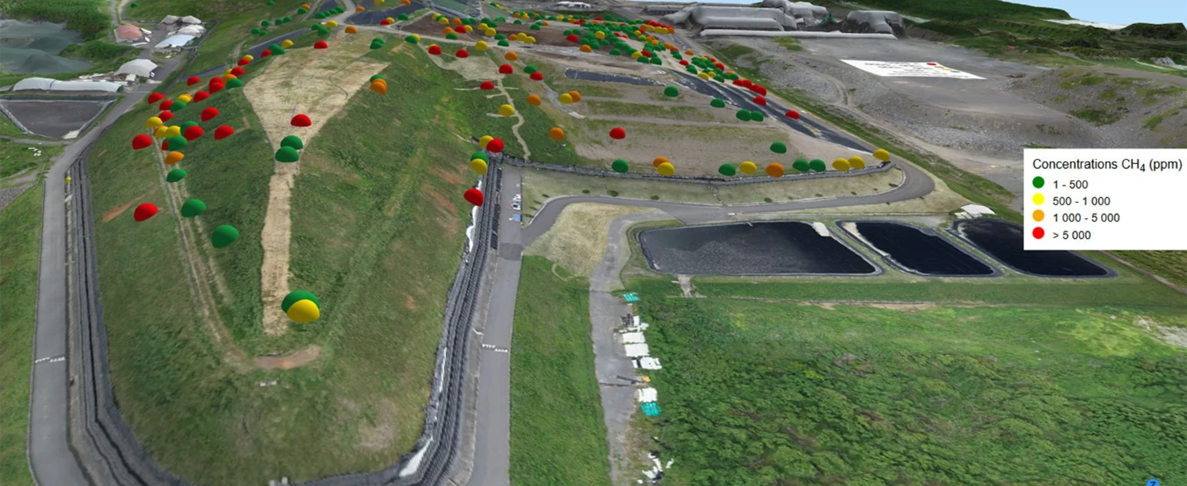 Mesure des émissions de méthane