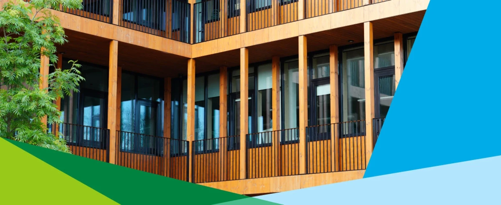 Bâtiment ERP avec façade bois