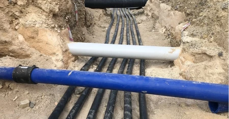 Maintenance de cables à haute tension