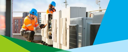 Réseau de ventilation du bâtiment
