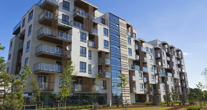 Immeuble bâtiment résidentiel