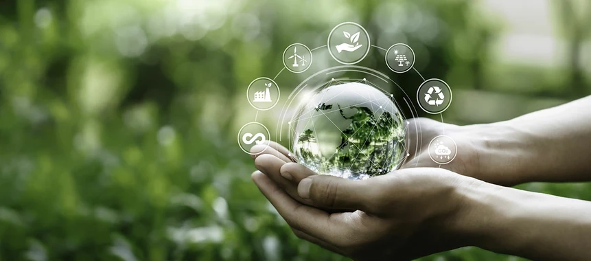 Illustration environnement, RSE, CSRD